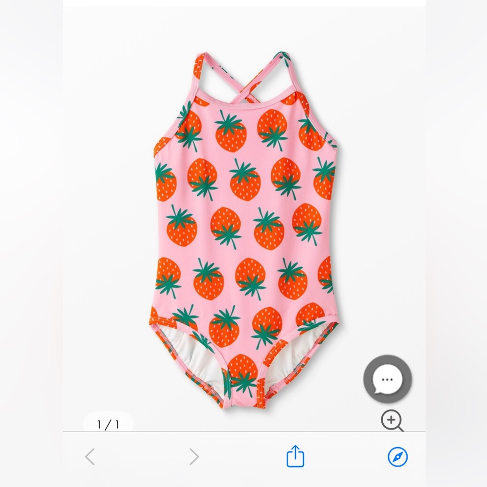 New with tags never worn Hanna andersson swimsuit US size 6-7